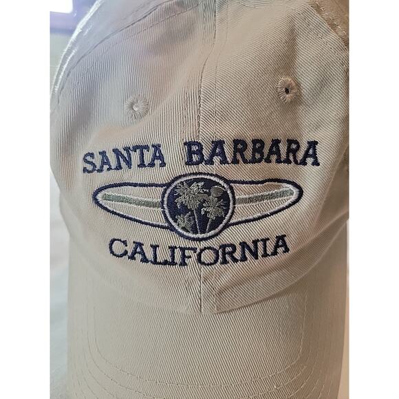 Royal Santa Barbara Trucker Hat Surf Board Cap Khaki Adjustable - Picture 2 of 7